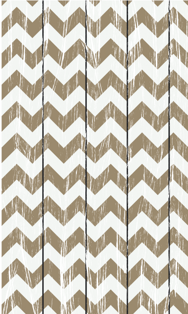 Distressed Chevron - Teal Pink And Grey (614x1024), Png Download