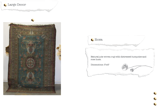 Rosa Rug - Document (768x507), Png Download