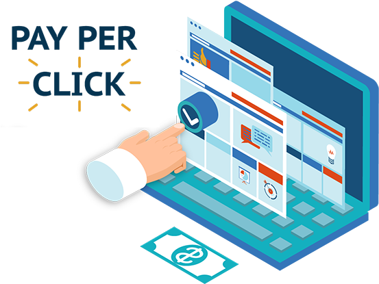 Ppc Management Agency Los Angeles - Pay Per Click Banner (600x437), Png Download