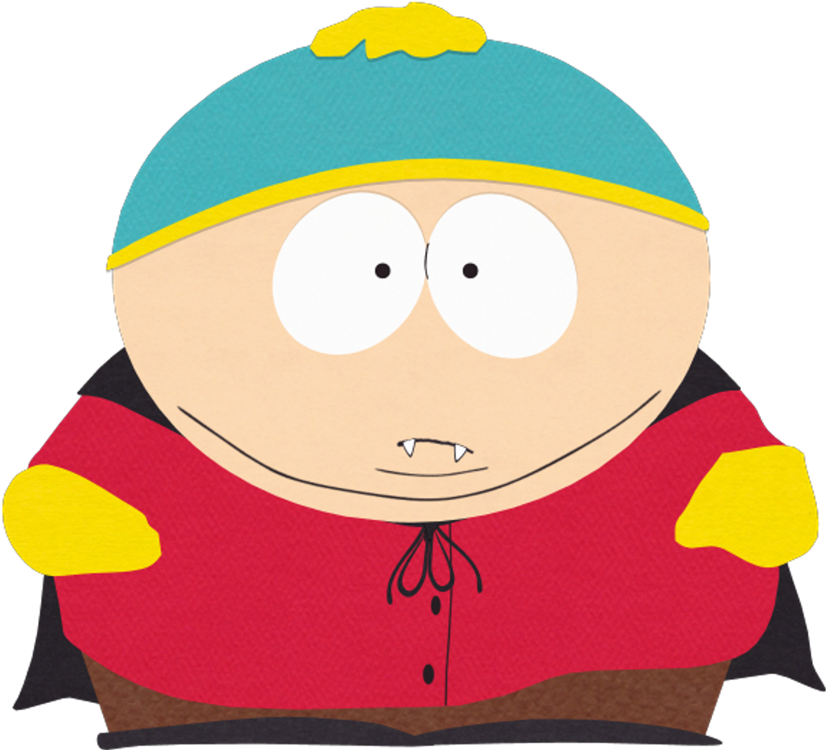 Alter Egos Cartman Vampire - Eric Cartman (1196x1086), Png Download