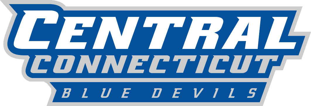 Central Connecticut State Football Logo (1062x364), Png Download