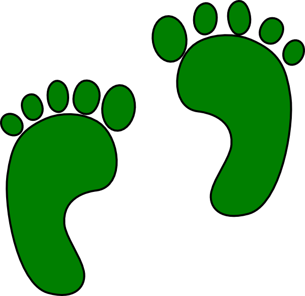 Footprints Png (600x583), Png Download