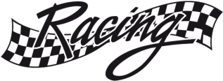 Racing Sticker (430x323), Png Download