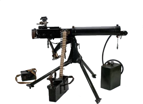 Vickers Machine Gun Png (500x375), Png Download