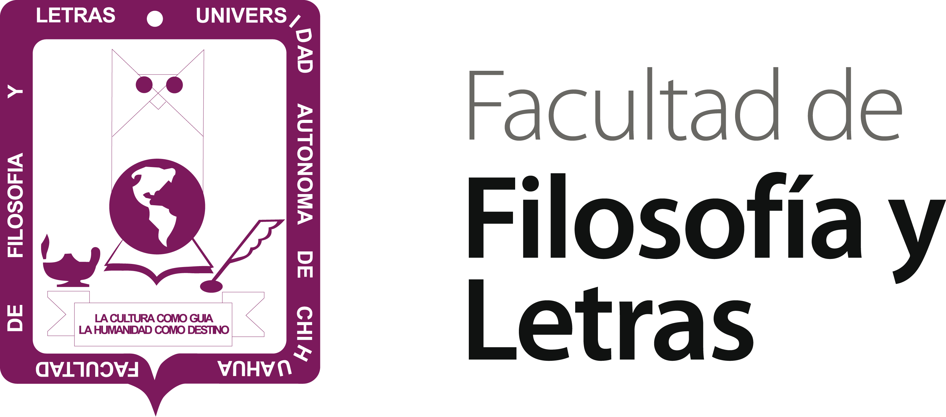 Filosofia Y Letras - Facultad De Filosofia Y Letras Uach (3041x1343), Png Download