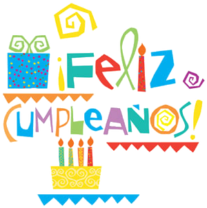 Feliz Cumpleaños Letras Png - Feliz Cumpleaños Cartel Para Imprimir (350x354), Png Download