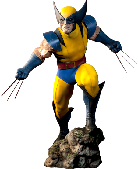Marvel Legendary Scale™ Figure Wolverine - Wolverine Marvel Legendary Scale Figure (453x553), Png Download