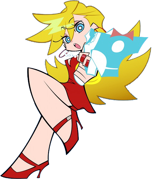 Panty Anarchy - Panty And Stocking X Male Reader (550x640), Png Download