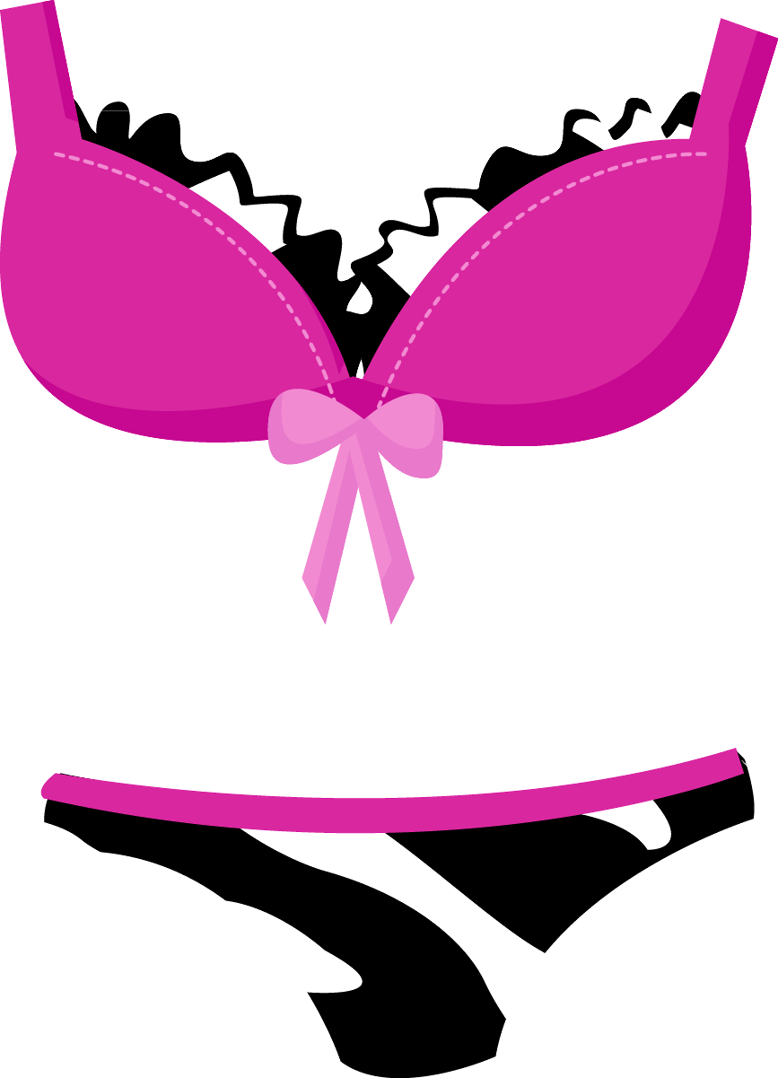Underwear Clipart - Cha De Lingerie Png (867x1201), Png Download