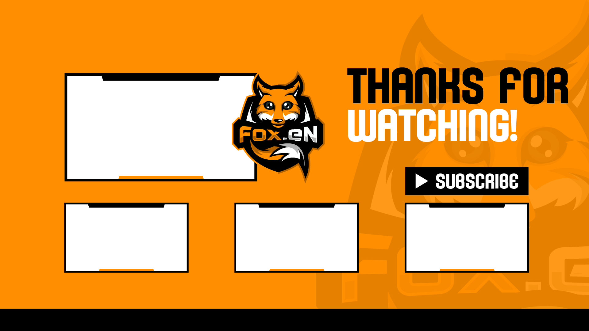 Fox - En - Youtube (1920x1080), Png Download