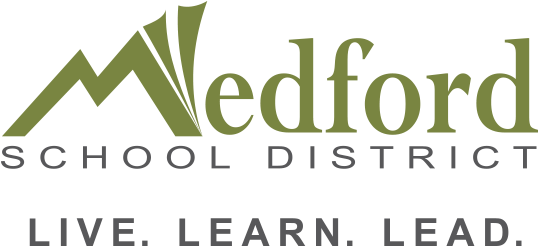 Thanks For Watching - Medford School District Oregon Logo (558x278), Png Download