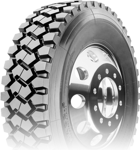 Tread Design - Commercial Truck Mud Tires (541x537), Png Download