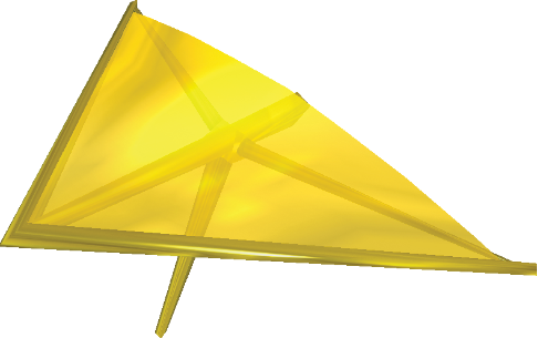Mk7 Gold Glider - Mario Kart 7 Super Glider (486x305), Png Download