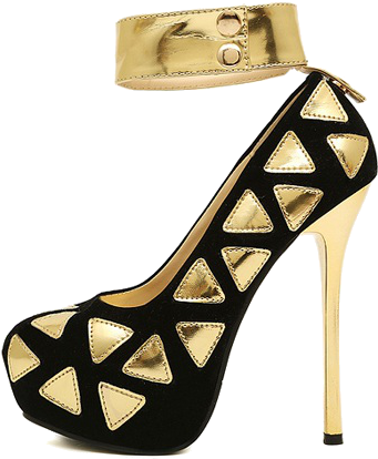 Jewelry - High-heeled Shoe (453x449), Png Download