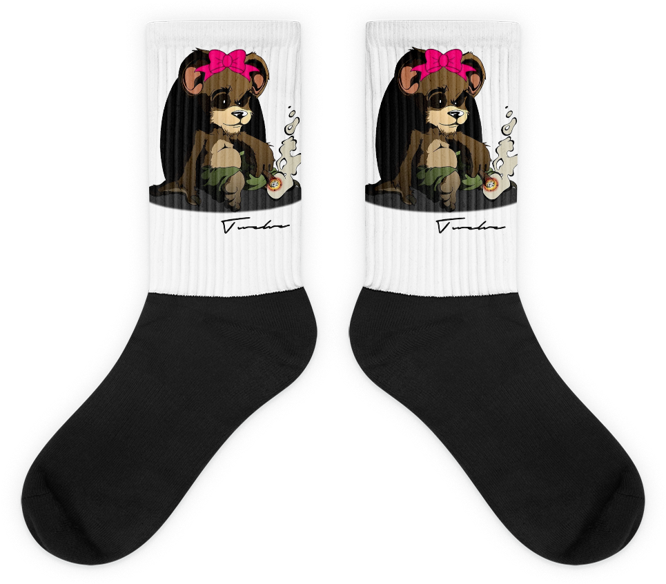 Smokey Bear Socks - Sock (1000x1000), Png Download
