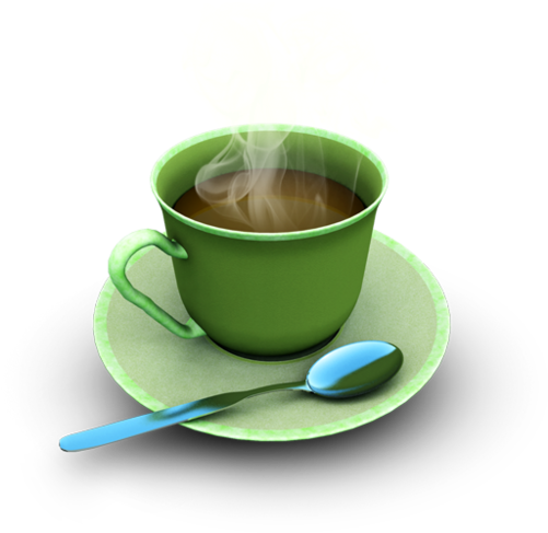 Gifs Y Fondos Pazenlatormenta - Green Coffee Cup Png (500x500), Png Download