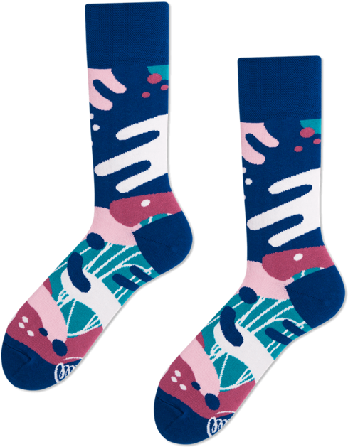 Scribbles - Sock (600x749), Png Download