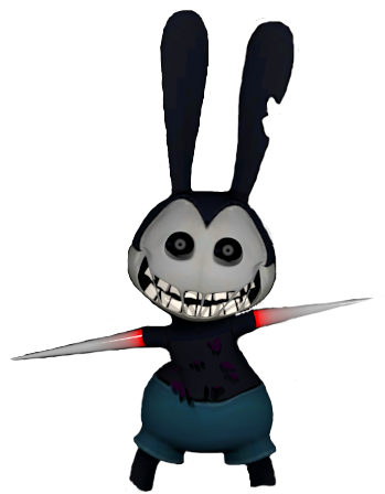 Inkblot Oswald - The Walt Disney Company (357x462), Png Download