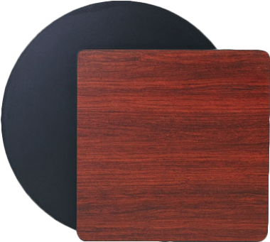 Royal Industries Melamine Tops 30" Diameter Mahogany - Table Tops (400x400), Png Download