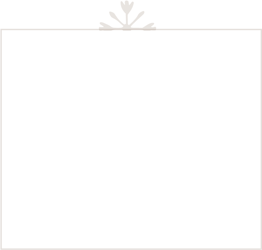 Border White Flourish - Silhouette (981x1011), Png Download