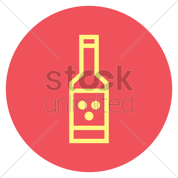 Free Beer Bottle Vector Image - Bottle (600x600), Png Download