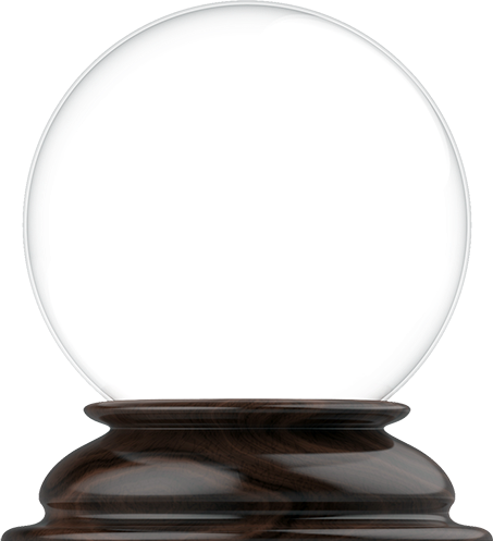 Empty Snow Globe Png (453x497), Png Download