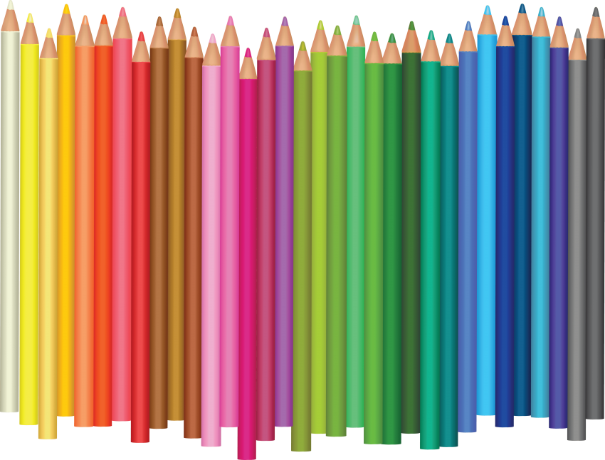 Free Png Color Pencil's Png Images Transparent - Pencil Color Png (850x647), Png Download