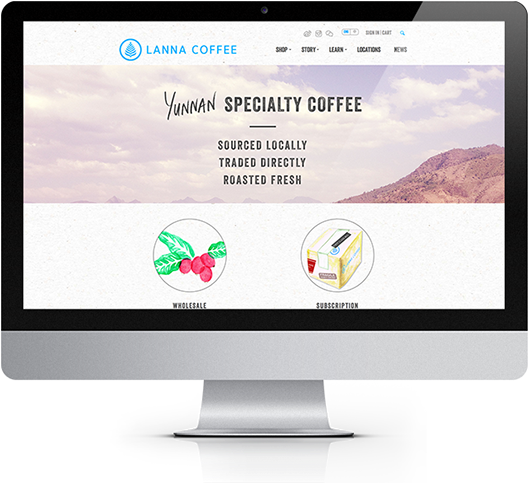Lanna Coffee Is A New Brand Of Specialty Coffee Based - Web Design Latest News (600x509), Png Download