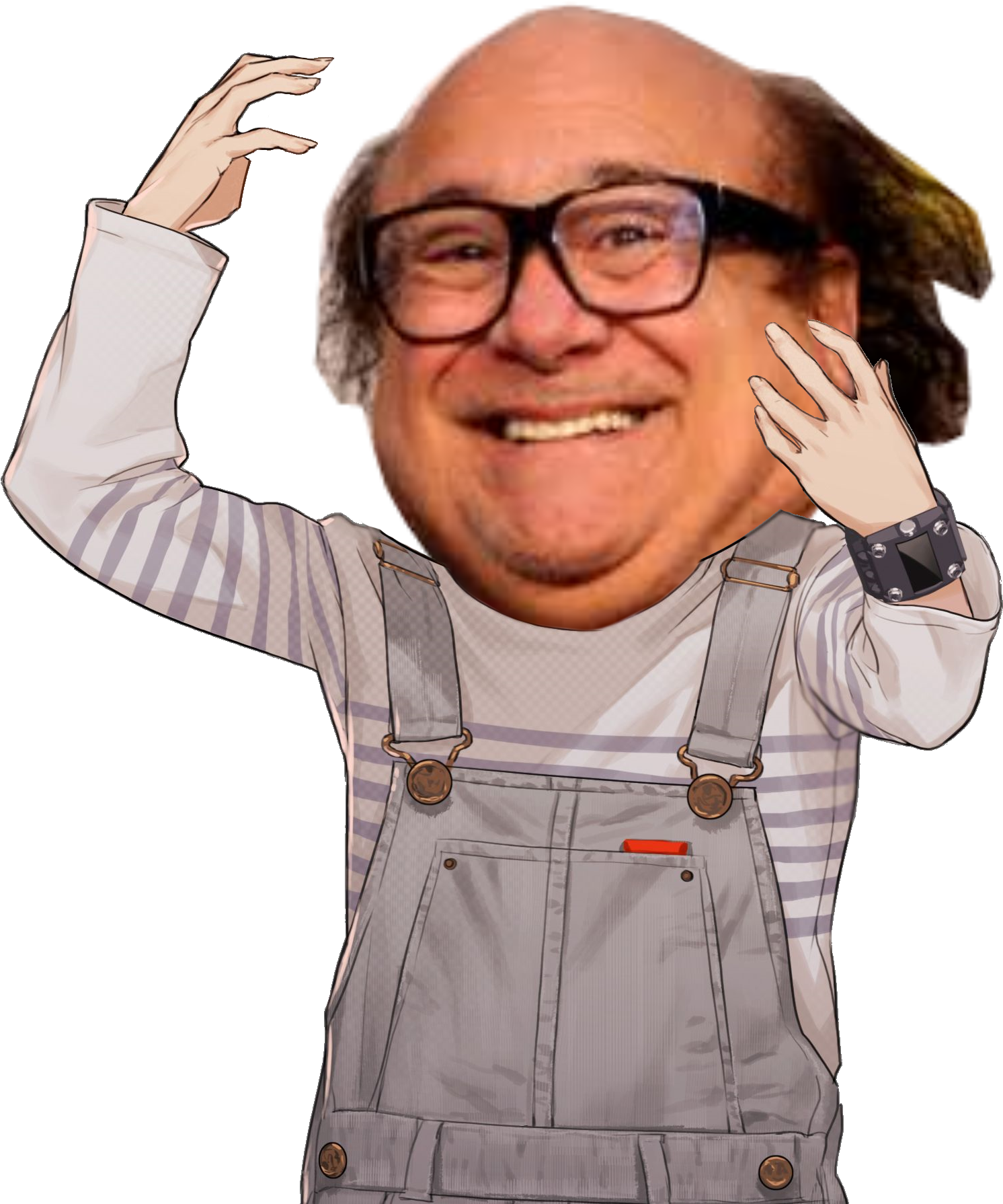 View Samegoogleiqdbsaucenao Starring Danny Devito , - Danny De Vito (1900x1800), Png Download