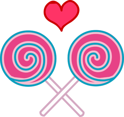 Happystudio Lollipop - Mlp Lollipop Cutie Mark (507x480), Png Download
