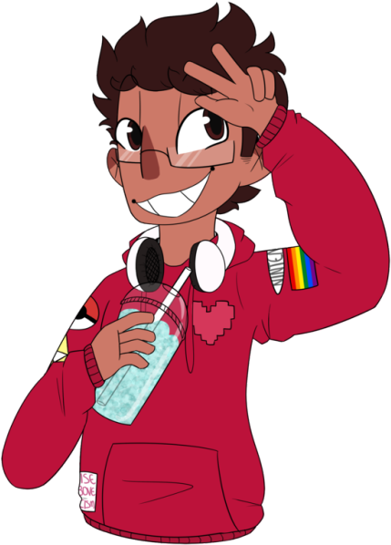 I'm Love Him - Be More Chill (500x609), Png Download