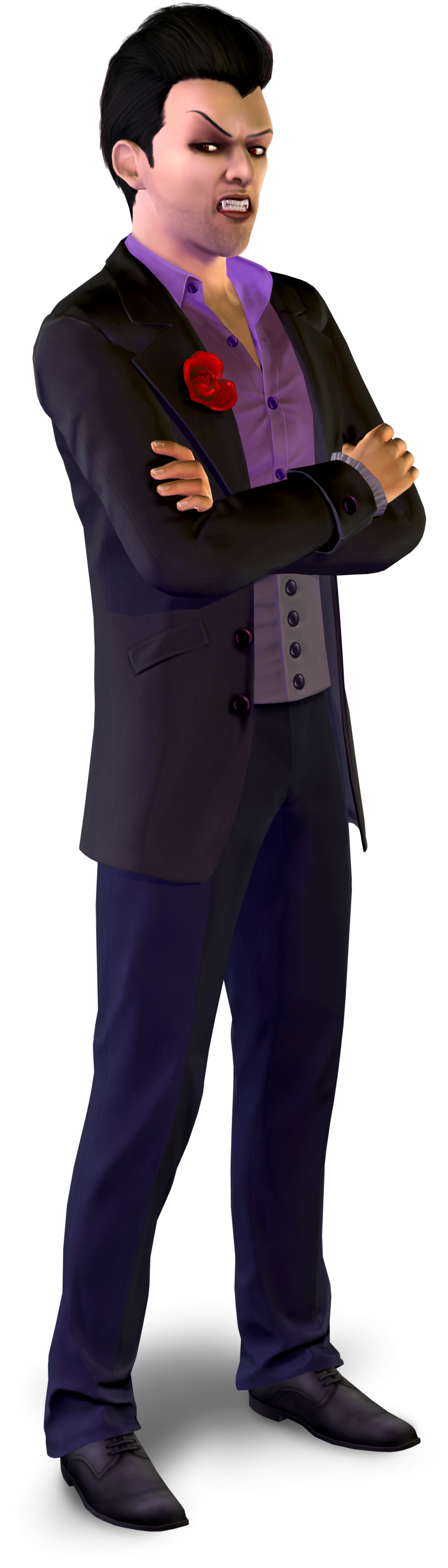 Bad Witch Werewolf Vampire Hero Zombie Final Hero Wizard - Sims 3 Supernatural Expansion Pack - Dvd (1950x4365), Png Download