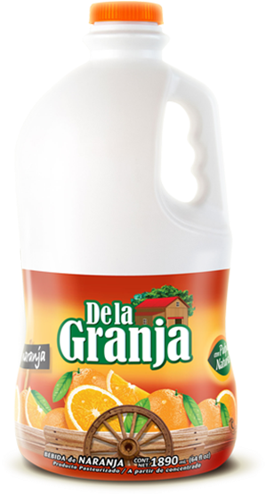 3400 Ml - Jugo De La Granja (454x557), Png Download