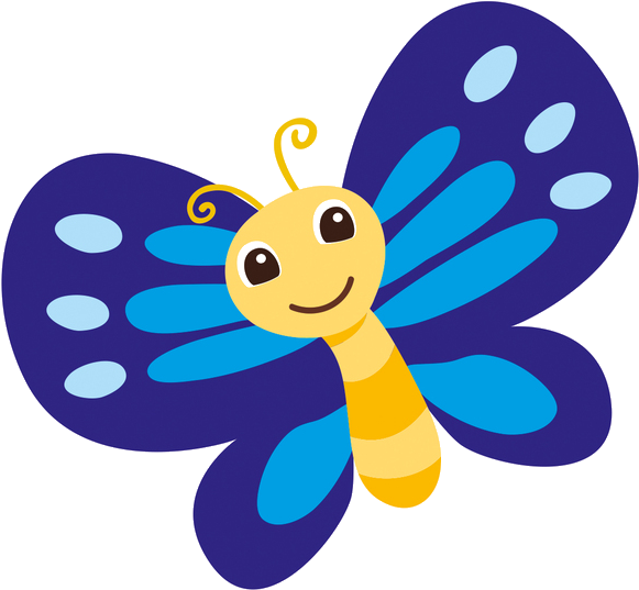 Best Preschool In Surat - Blue Papillon School (603x556), Png Download