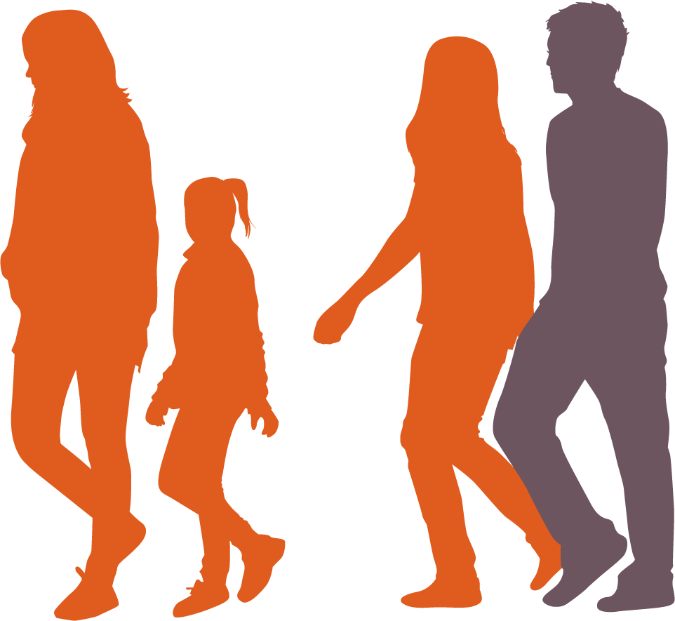 Silhouette (962x885), Png Download