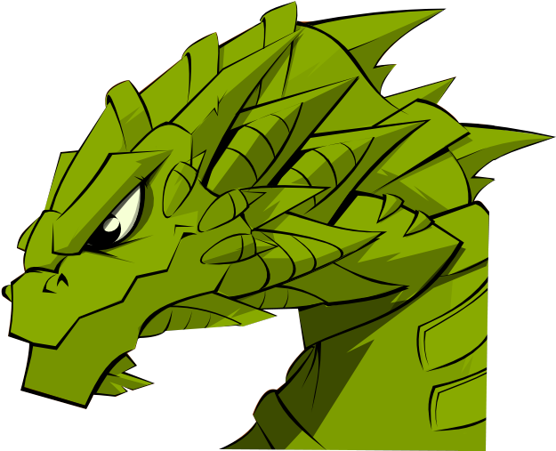 Toothless Dragon Silhouette - Dragons Green Pictures Free (661x513), Png Download