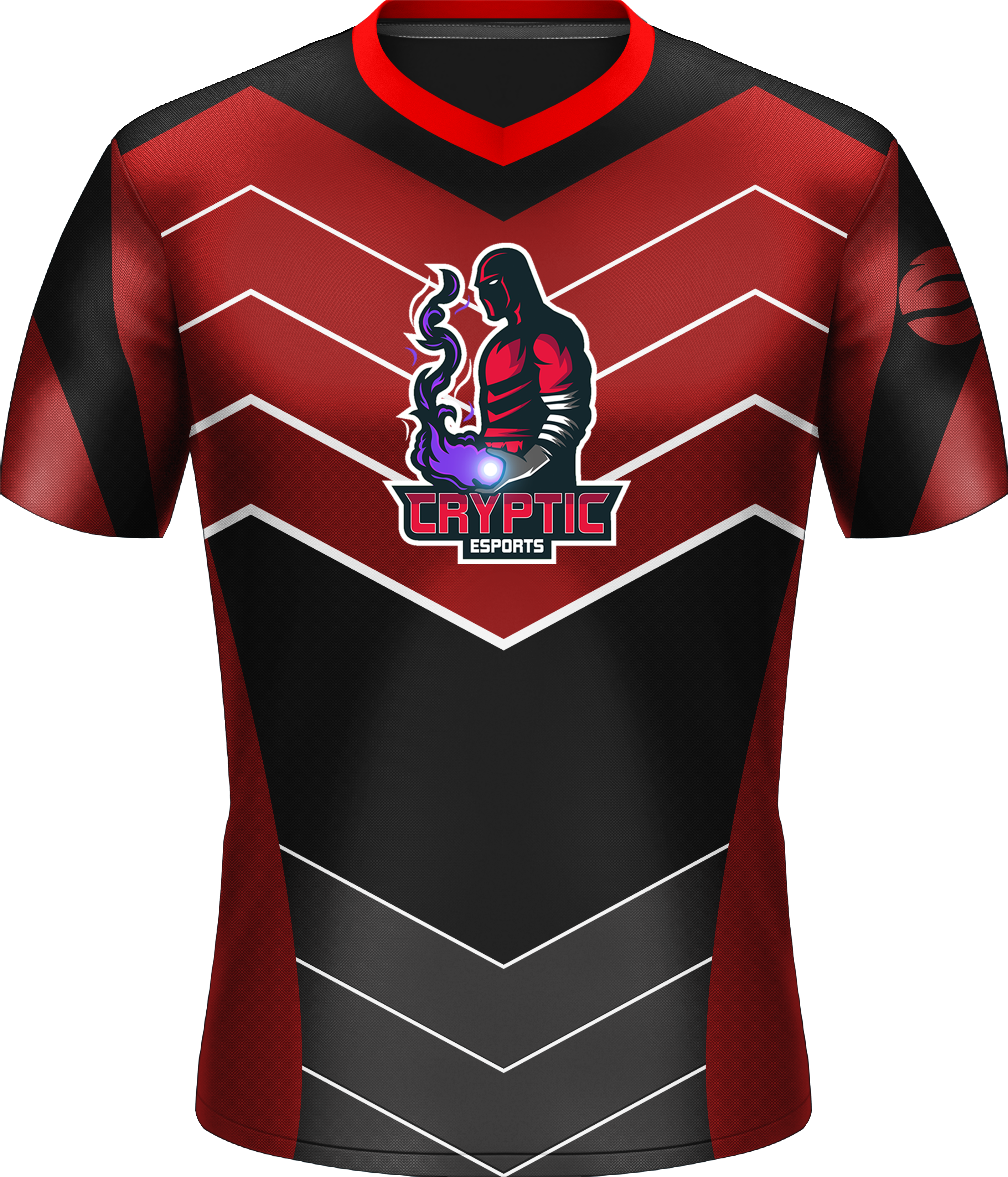 Cryptic Esports Jersey - Active Shirt (2956x3303), Png Download