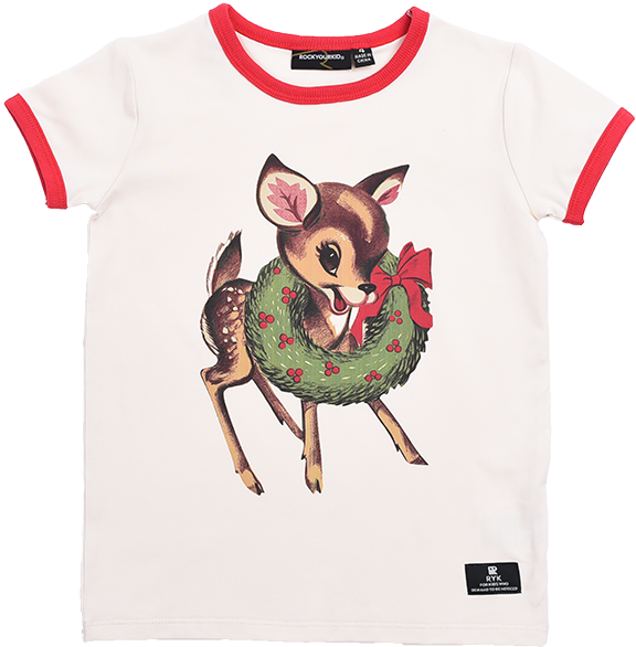 Rock Your Kid Dear Rudolph - T-shirt (700x700), Png Download