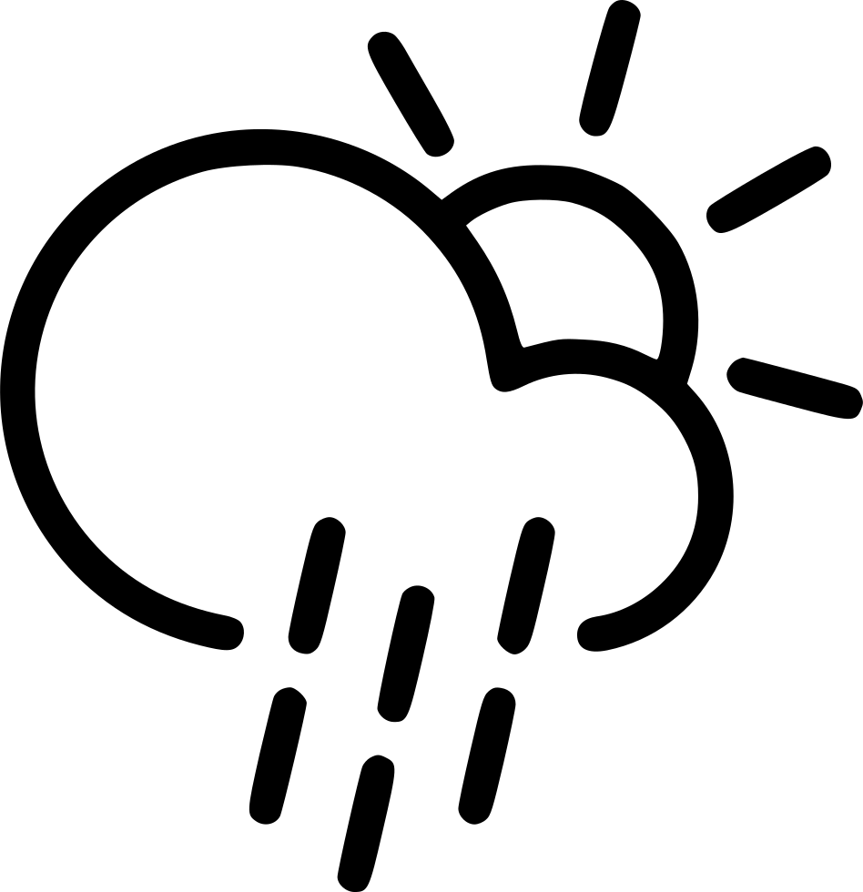 Day Shower Cloud Rain Sun Comments - Cloud Sun Wind (948x980), Png Download
