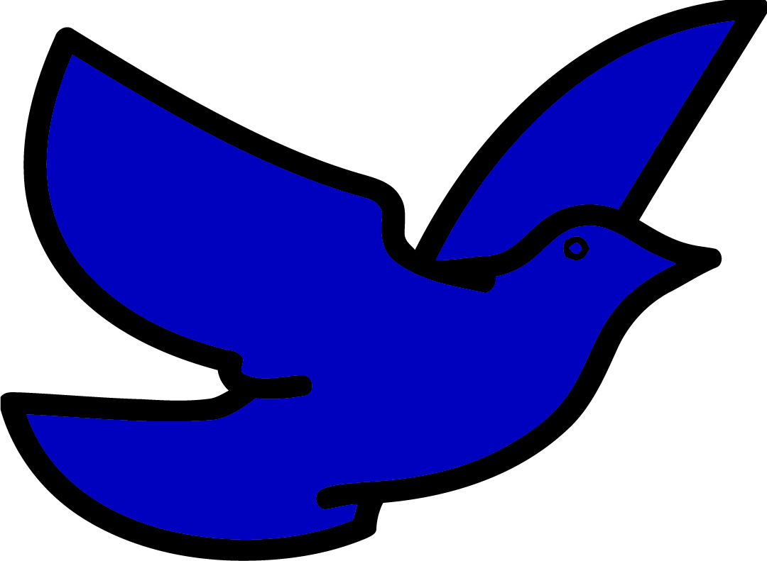 Pigeon Bird Clipart Png - Birds Clip Art Gif (1080x791), Png Download