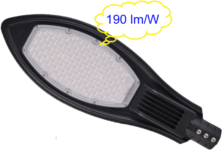 Led Street Light Philips Led Chip - Light (845x684), Png Download
