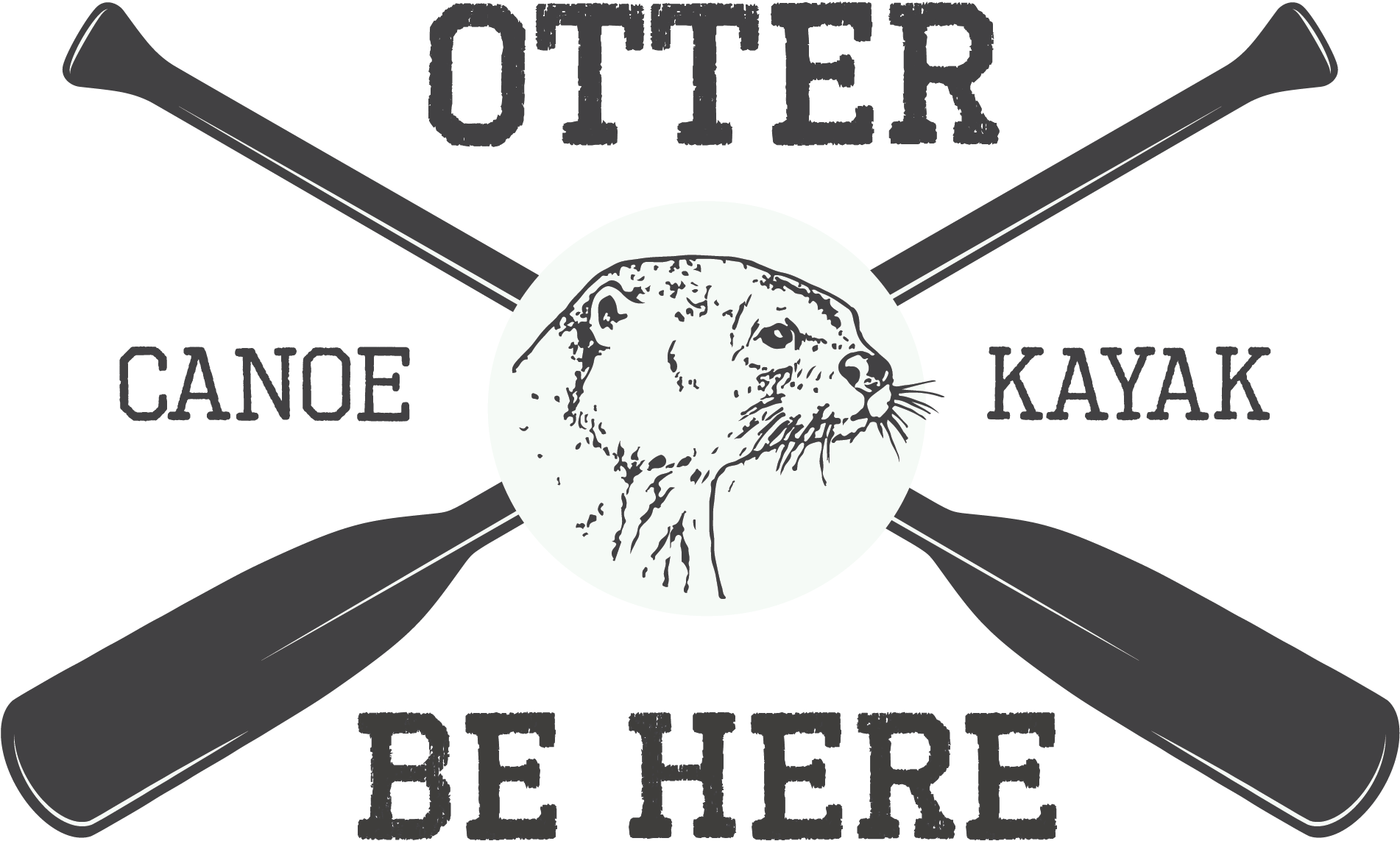 Otter Be Here (1901x1234), Png Download