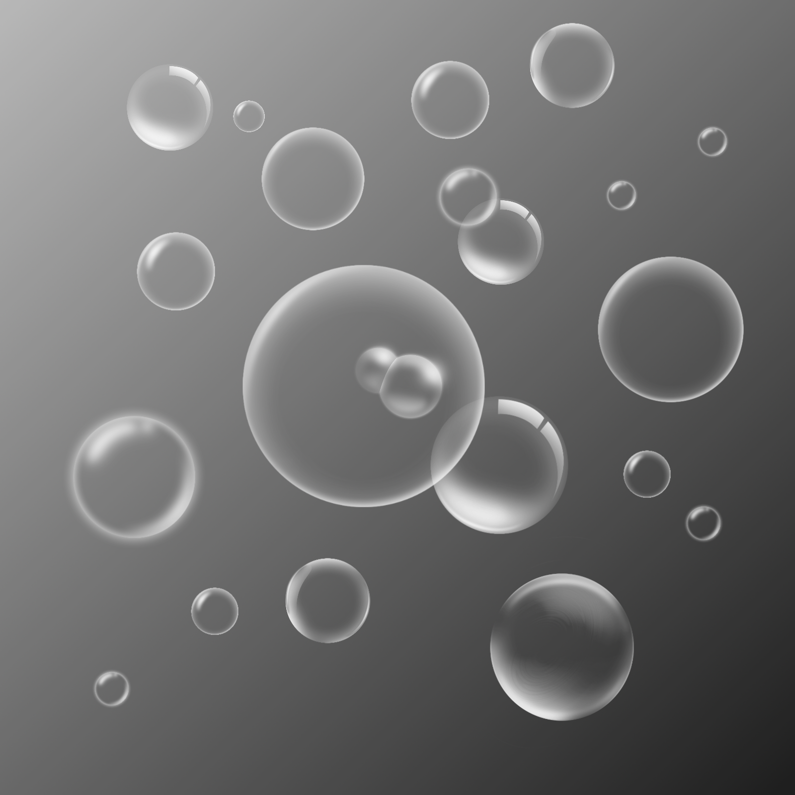 Soap-bubbles - Circle (1600x1600), Png Download