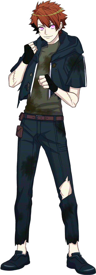 Taichi Dead-undead Fullbody - Cartoon (1024x1024), Png Download