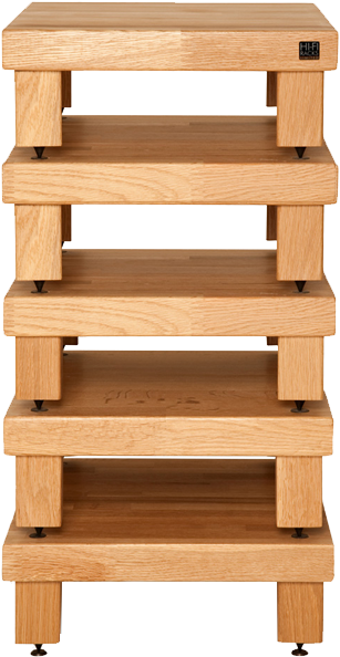 5 Tier Podium Xs In Cherry - Oak Hifi Racks Uk (900x900), Png Download