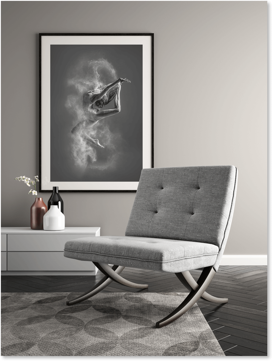 Gravity Prints - Rocking Chair (1350x1500), Png Download
