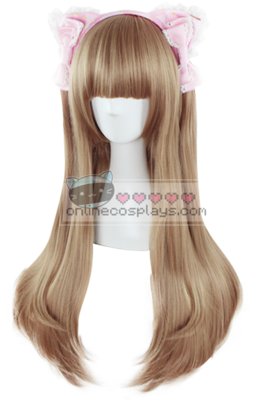 Flaxen Lolita Wig (600x600), Png Download