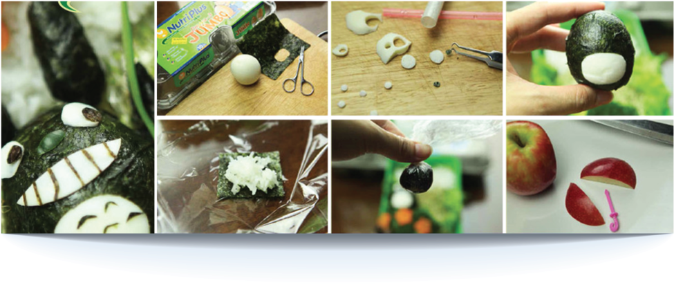Totoro Bento - Olive (1000x437), Png Download