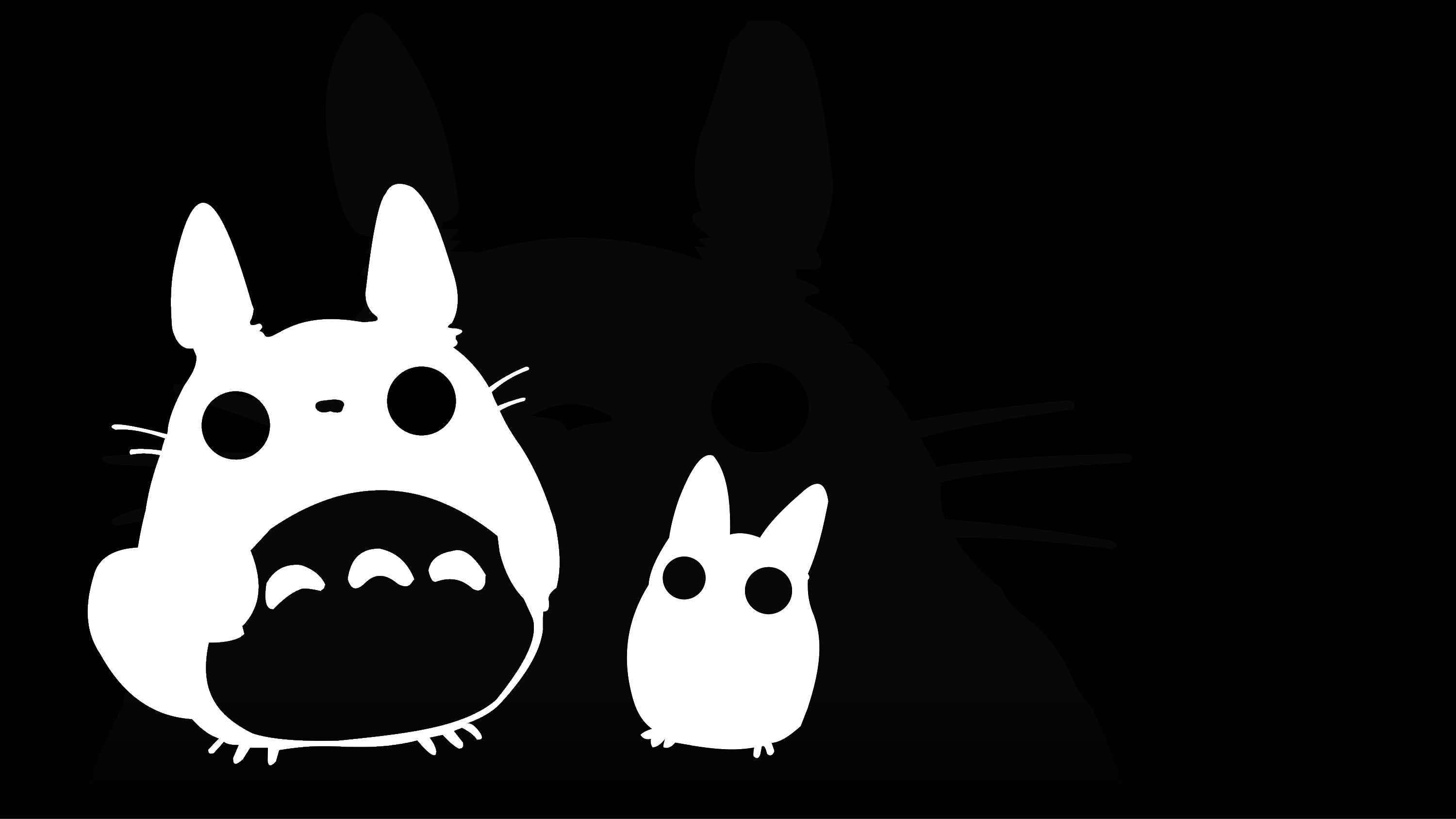 Totoro Wallpapers Hd Free Download - Cartoon (3000x1688), Png Download