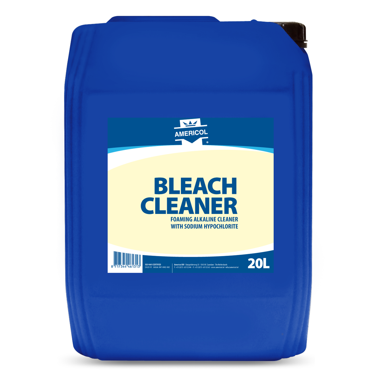 847 Bleachcleaner 20l Vanos - Areca Lubrifiants (1200x1200), Png Download